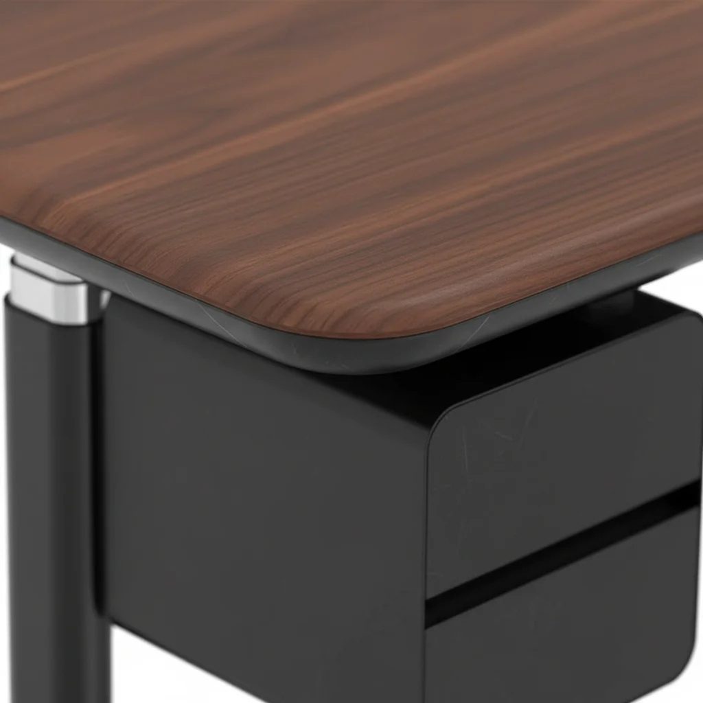 Vallon Christmas SmartLift Desk | Integrated Charging & Storage